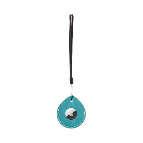 Hanger - druppel / AirTag etui voor sublimatie - groen