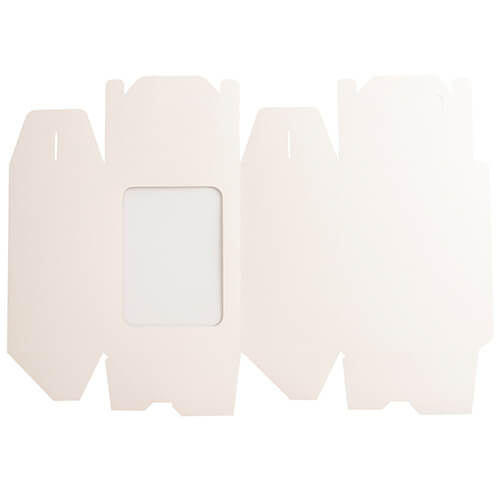 Cutie cadou cu fereastră pentru sublimare - 18 x 13 x 30 cm