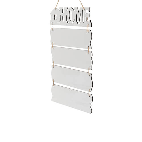 Vijf hangende MDF frames voor sublimatie - Home