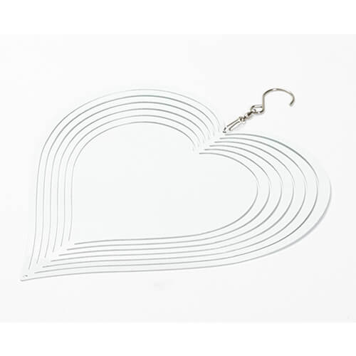 Wind Spinner 20 cm do sublimacji - serce