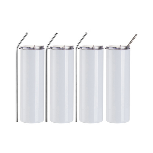 Lot de 4 mugs avec une paille de 900 ml à imprimer