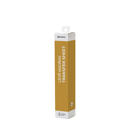 Craft Express transferfolie geel 30,5 x 30,5 cm - 8 st.