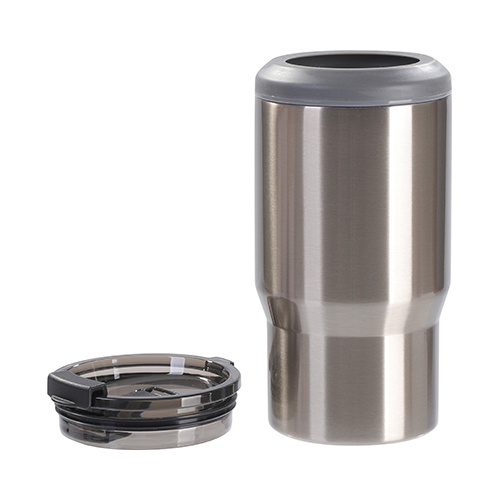 Rostfri mugg 320 ml för sublimering - silver