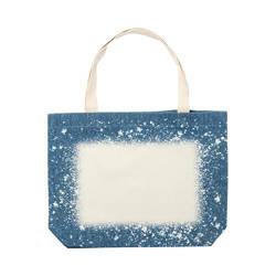 Shoulder bag Bleached Starry Denim for sublimation