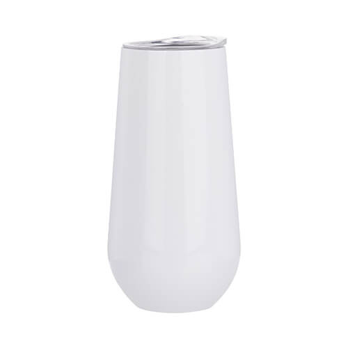 Pezsgős bögre szublimációhoz - fehér