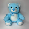 Teddybeer 25 cm voor sublimatiedruk - blauw