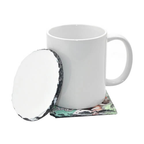 Granite circle coaster 10 x 10 cm Sublimation Thermal Transfer