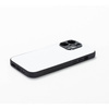 iPhone 14 Pro Max zwart rubberen hoesje voor sublimatie