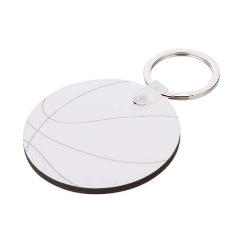 MDF sleutelhanger voor sublimatie - basketbal