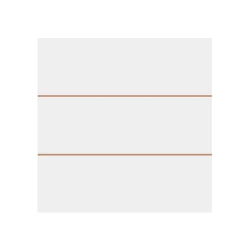 Square MDF photo frame, striped, 20 x 20 cm