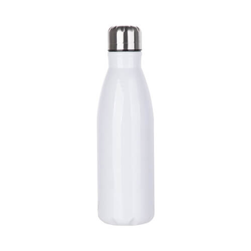Botella de aluminio de 650 ml para sublimación - blanco