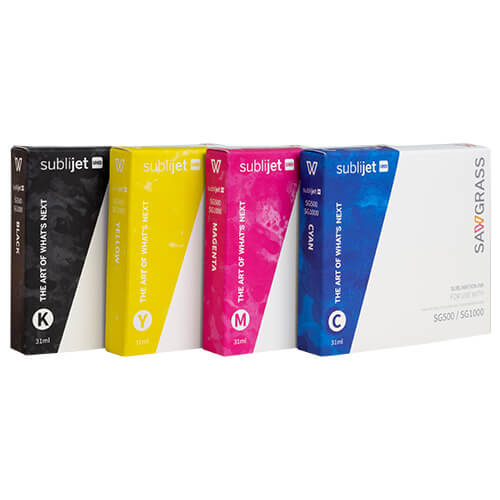 Sawgrass SubliJet-UHD CMYK gel inkt voor Virtuoso SG500 / SG1000