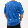 T-Shirt Cotton-Like Bleached Starry Blue voor sublimatie