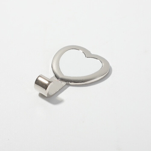 Metalen hanger voor sublimatie - hart