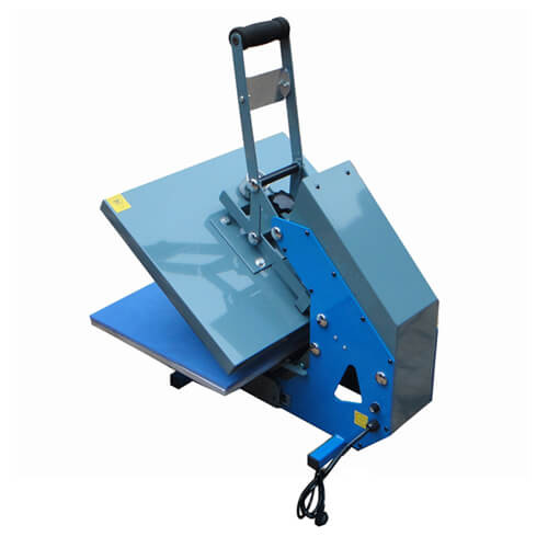 Lameplaadipress 38 x 38 cm T-särkidele - mudel JTSB3H-2 BLUE Sublimatsioon Termoülekanne