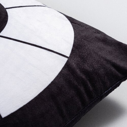 Funda de almohada de felpa con paneles para fotos para sublimación - D