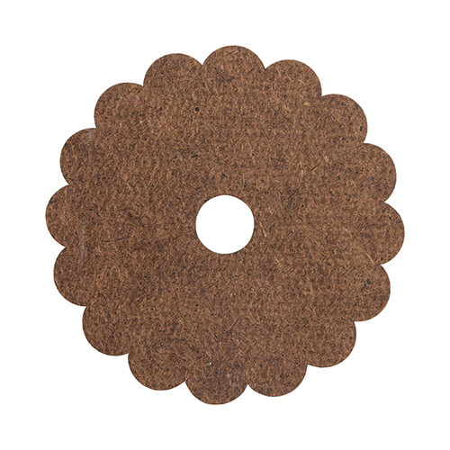 Fiberboard name badge for 1200 ml cup for sublimation - pinwheel