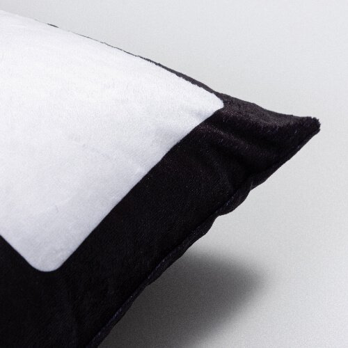 Funda de almohada de felpa con paneles para fotos para sublimación - 4 paneles