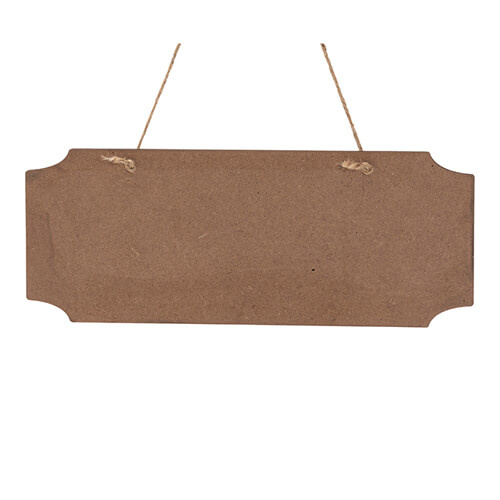 Colgador de puerta de MDF para sublimación - roseta