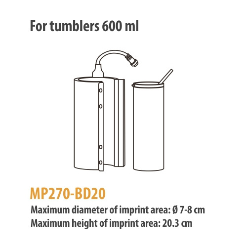 Verwarming voor bekers Ø 6,5 cm voor de Elite Pro / Pro Max pers