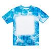 T-Shirt Cotton-Like Bleached Mist Blue for sublimation