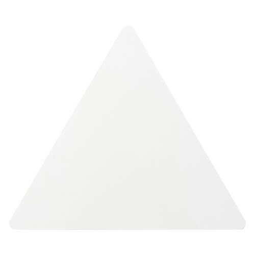 Háromszögletes MDF képkeret szublimációs fotókhoz - 17,8 x 20,3 cm