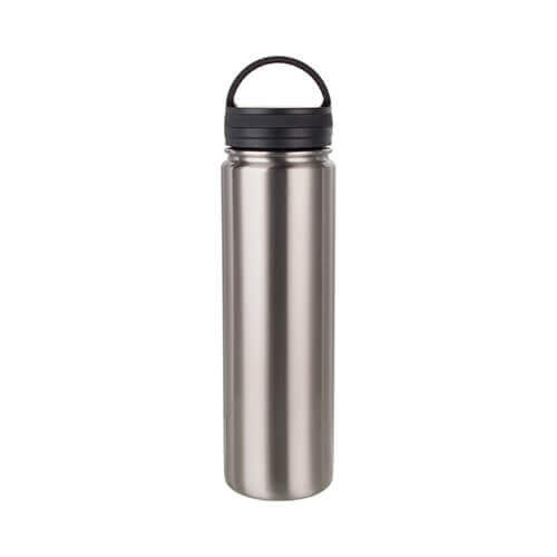 Roestvrijstalen thermosfles 750 ml voor sublimatie - zilver