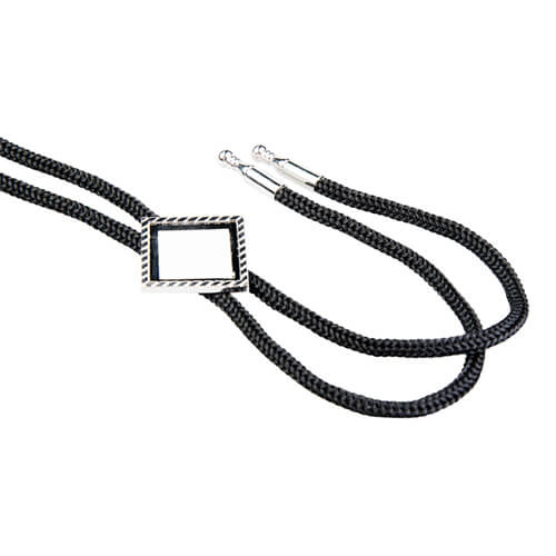 Corbata bolo para sublimación - cuadrada