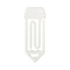 Grote acryl paperclip voor sublimatie - potlood