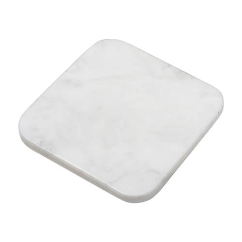 Podložka pod hrnček z mramoru a korku 10 x 10 cm na sublimáciu - štvorcová