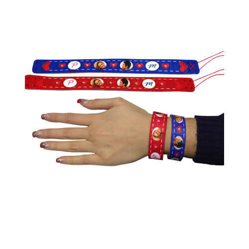 Felt bracelet for sublimation printing