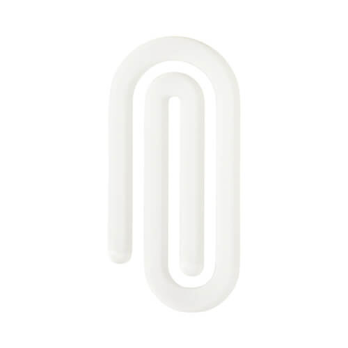 Large acrylic paper clip for sublimation