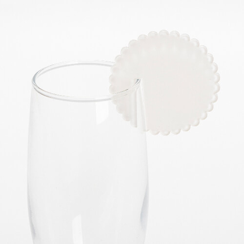 Acrylic glass pendant for sublimation - cogwheel