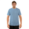 Basic kortærmet T-shirt til sublimering - Blizzard Blue