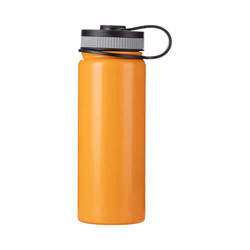 Termokande i rustfrit stål 550 ml til sublimering - orange
