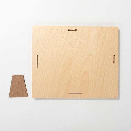 Ramka na zdjęcie z MDF-u do sublimacji - 25,4 x 25,4 cm