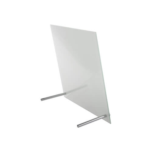Glazen frame 25,4 x 20,3 cm Sublimatie Thermische overdracht