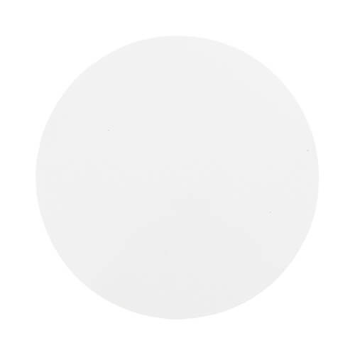 Rond mokkenplateau van vezelplaat voor sublimatie - Ø 9,5 cm
