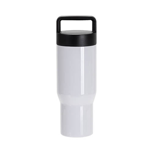 Termoska z nerezovej ocele 750 ml na sublimáciu - biela