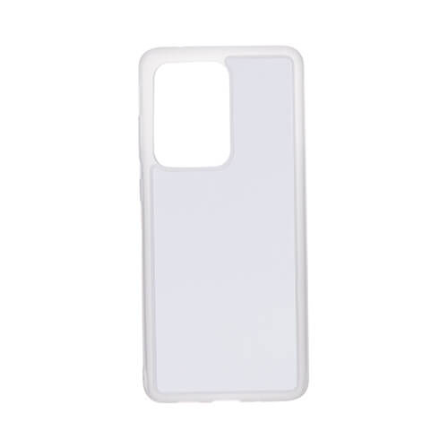 Puzdro Samsung Galaxy S20 Ultra priehľadné gumové sublimačné puzdro