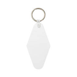 Plastic keyring for sublimation - diamond