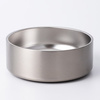 Stainless steel dog bowl 1250 ml for sublimation - silver