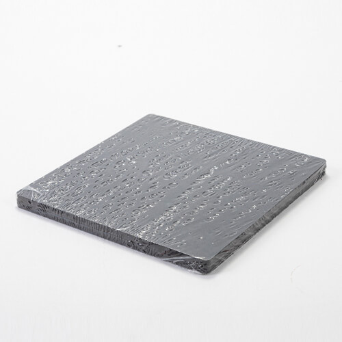 Płyta pilśniowa do sublimacji 20 x 20 x 0,6 cm - 2 szt. - czarny tył