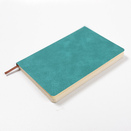 Carnet A5 avec couverture en cuir pour sublimation - Vert