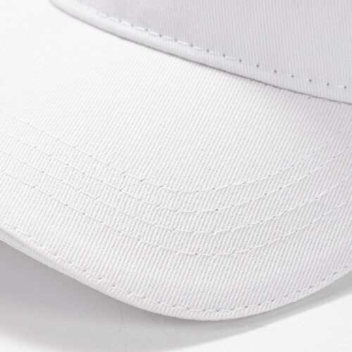 Casquette de baseball en coton pour DTF et transfert thermique - blanc