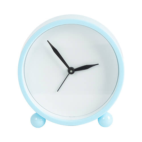 Szublimációs ébresztőóra - kék