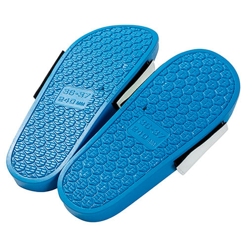 Flip-flops adulți pentru sublimare - talpă albastră