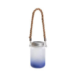 450 ml lantern with a string handle - navy blue gradient