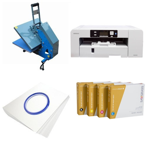 Printing kit for T-shirts Sawgrass Virtuoso SG1000 + JTSB3H-2 ChromaBlast