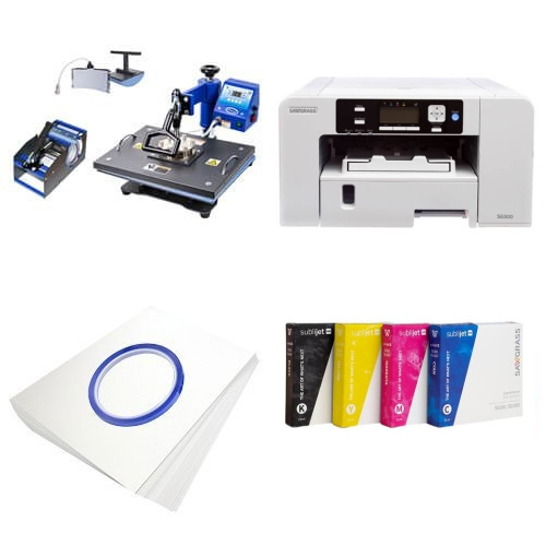 Sawgrass Virtuoso SG500 + COMBO4 sublimatie thermotransfer multifunctionele printer kit